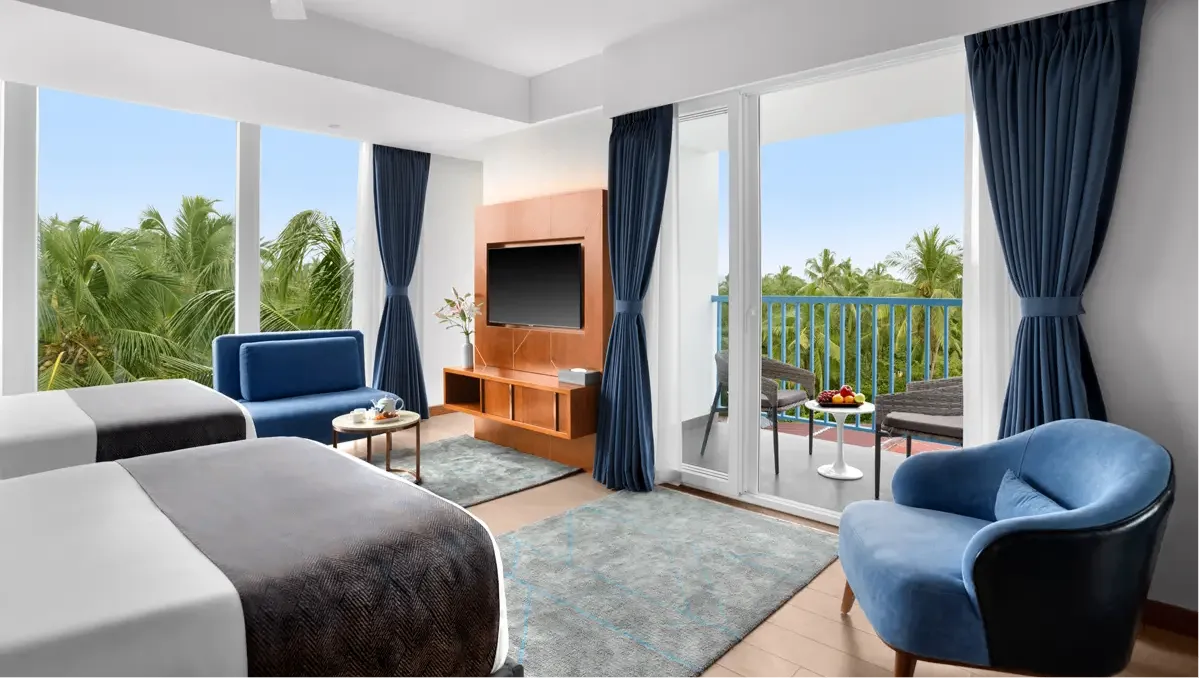 Family Room With Balcony